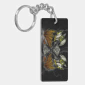 Thor Hammer van de Goden Gitaren Sleutelhanger (Voorkant Links)