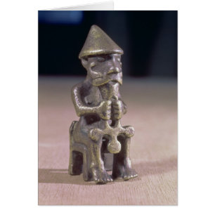 Thor met hamer, beeldje gevonden in IJsland