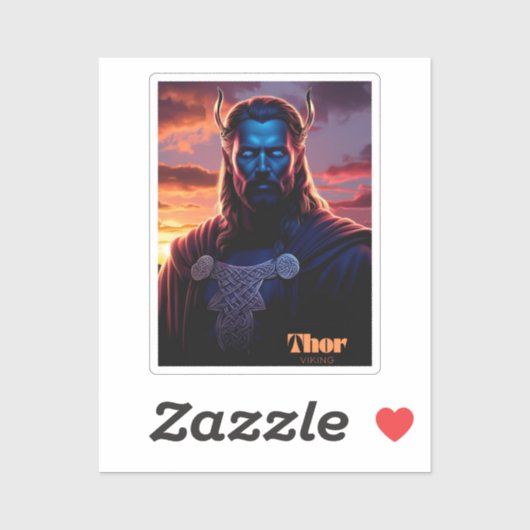 THOR VIKING  STICKER (Vel)