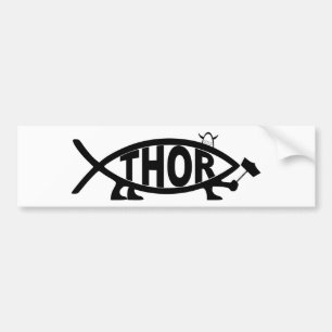 THOR vis Bumpersticker
