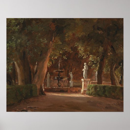 Thorald Laessoe - Gartenpromenande Poster (Voorkant)