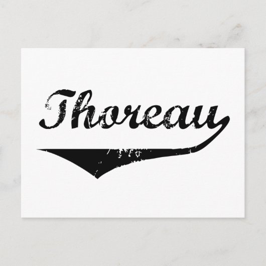 Thoreau Briefkaart (Voorkant)