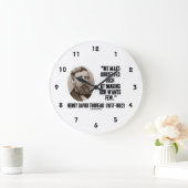 Thoreau maakt ons rijk en maakt onze wensen weinig grote klok (Huis)