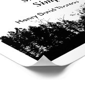 Thoreau quote - poster (Coin)