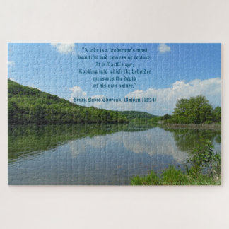 Thoreau Walden Lake Quote Legpuzzel