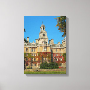 Thoresby Hall Canvas Afdruk