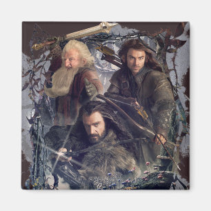 Thorin, Kili en Balin Graphic Magneet