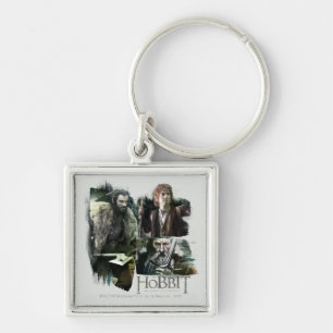 THORIN OAKENSHIELD™, BILBO BAGGINS™ & Gandalf Art Sleutelhanger