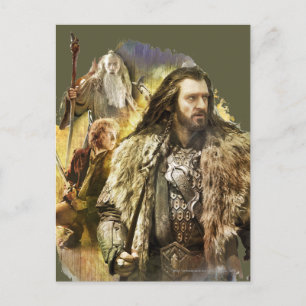 THORIN OAKENSHIELD™, BILBO BAGGINS™, Gandalf Briefkaart