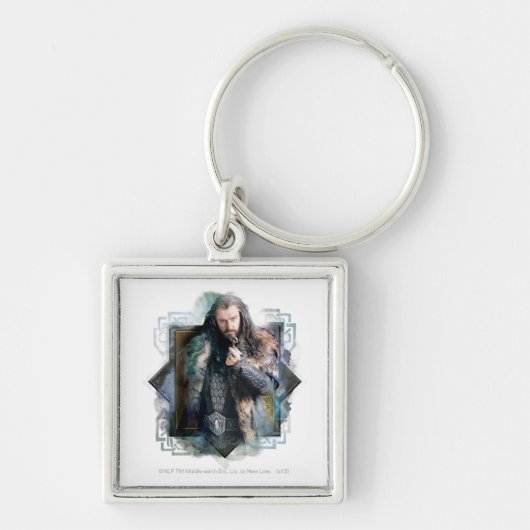 THORIN OAKENSHIELD™ Character Graphic Sleutelhanger (Voorkant)