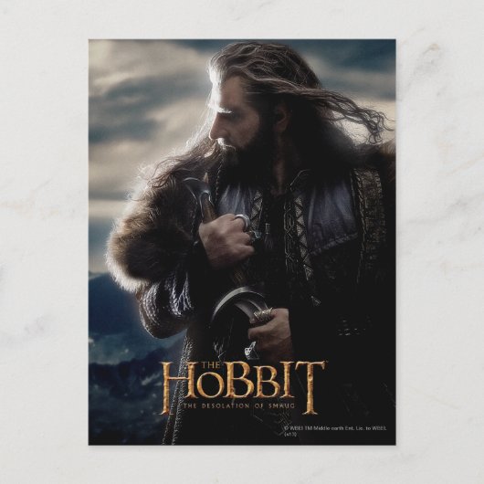 THORIN OAKENSHIELD™ Character Poster 2 Briefkaart (Voorkant)