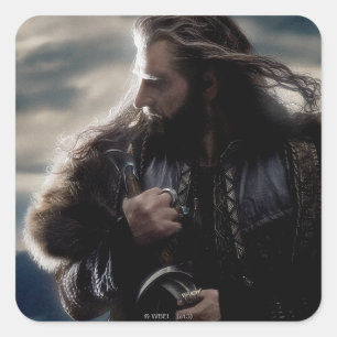 THORIN OAKENSHIELD™ Character Poster 2 Vierkante Sticker