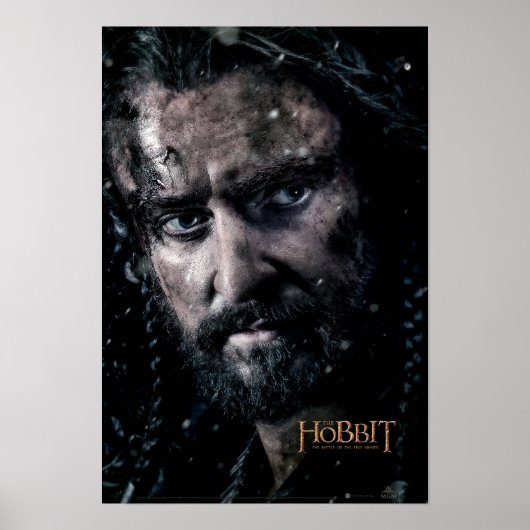 THORIN OAKENSHIELD™ Close Up Poster (Voorkant)
