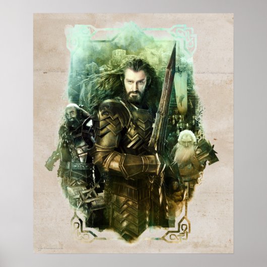 THORIN OAKENSHIELD™, Dwalin & Balin Graphic Poster (Voorkant)