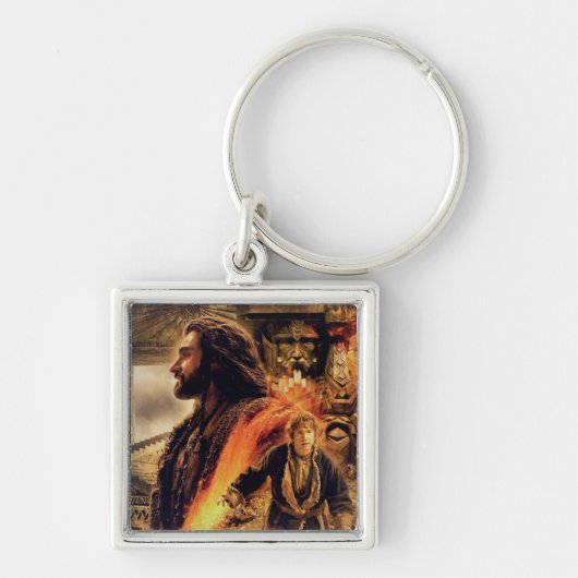 THORIN OAKENSHIELD™ en BILBO BAGGINS™ in Erebor Sleutelhanger (Voorkant)