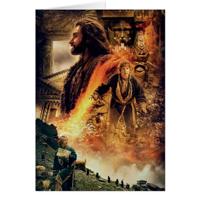 THORIN OAKENSHIELD™ et BILBO BAGGINS™ à Erebor (Devant)