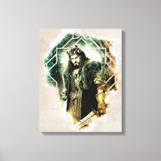 THORIN OAKENSHIELD™ - koning onder de bergen Canvas Afdruk (Voorkant)