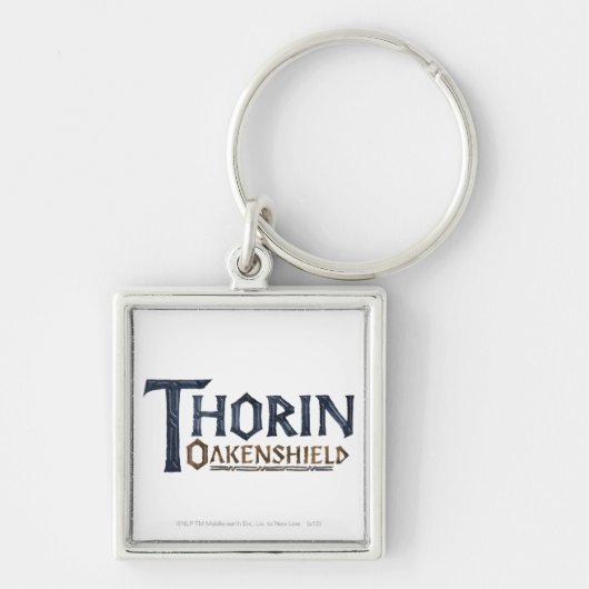 THORIN OAKENSHIELD™ Logo Blue Sleutelhanger (Voorkant)
