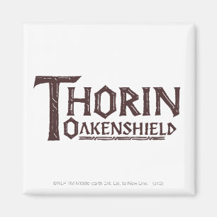 THORIN OAKENSHIELD™ Logo Brown Magneet