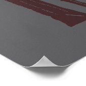 THORIN OAKENSHIELD™ Logo Brown Poster (Hoek)