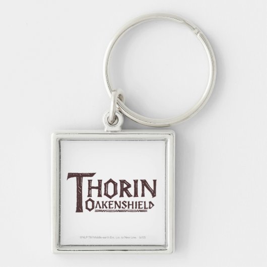 THORIN OAKENSHIELD™ Logo Brown Sleutelhanger (Voorkant)