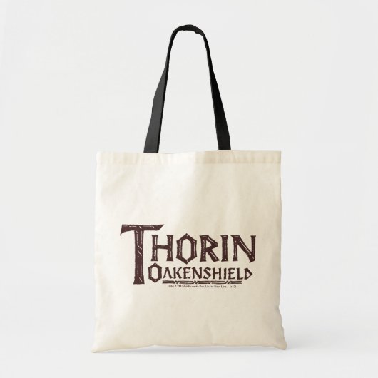 THORIN OAKENSHIELD™ Logo Brown Tote Bag (Voorkant)