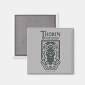 THORIN OAKENSHIELD™ Shield Symbol Magneet (Voorkant / Achterkant)