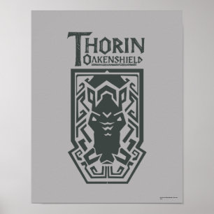 THORIN OAKENSHIELD™ Shield Symbol Poster