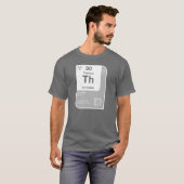 Thorium (Th) T-shirt (Voorkant volledig)