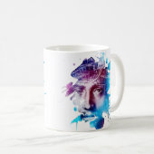 Thorn Crown Jesus Christus Passion Abstracte kunst Koffiemok (Voorkant rechts)