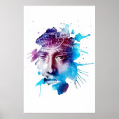 Thorn Crown Jesus Christus Passion Abstracte kunst Poster (Voorkant)