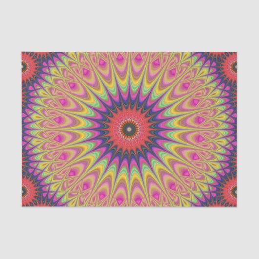 Thorn mandala tissuepapier (Voorkant)