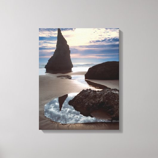 Thorn-Shaped-zeebrak | Face Rock Wayside, OF Canvas Afdruk (Voorkant)