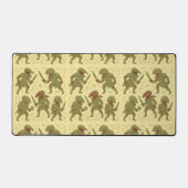 Thorned Sword Plant Art Bureaumat (Voorkant)