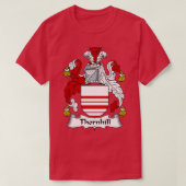 Thornhill Coat of Arms Family Crest T-shirt (Design voorkant)