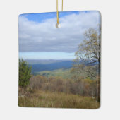 Thornton Gap Uitzicht in het voorjaar Keramisch Ornament (Links)