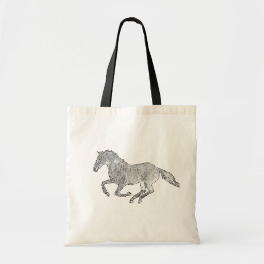 Thoroughbred Gallop Canvas tas (Voorkant)