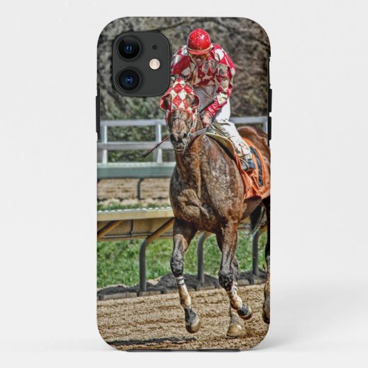 Thoroughbred Gallop Terug Case-Mate iPhone Case (Achterkant)