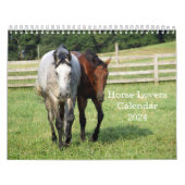 Thoroughbred Horse Lovers 12 mois Calendrier (Protection)