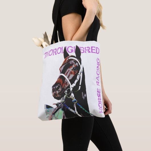 Thoroughbred Horse Racing Tas (Dichtbij)