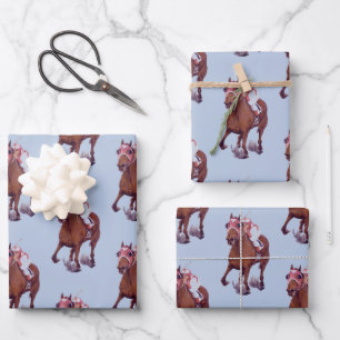 Thoroughbred Horse remporte le papier d'enveloppem