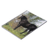Thoroughbred Horse Standing Notitieboek (Linkerzijde)