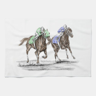 Thoroughbred Horses Racing Theedoek