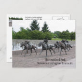Thoroughbred Park Downtown Lexington, ... Briefkaart (Voorkant / Achterkant)