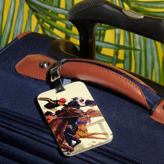 Thoroughbred Race Bagagelabel (Voorkant Insitu 1)