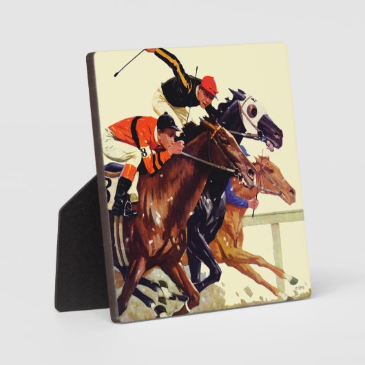 Thoroughbred Race Fotoplaat (Voorkant)