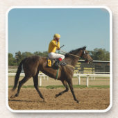 Thoroughbred Race Horse Set Onderzetters (Voorkant)