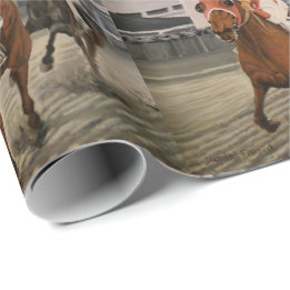 Thoroughbred Race Horse Wins Classic Cadeaupapier