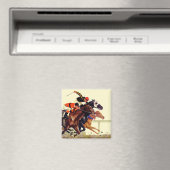 Thoroughbred Race Magneet (Insitu (Vaatwasser))