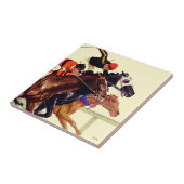 Thoroughbred Race Tegeltje (Zijkant)